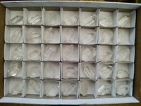 Polished Double Terminated Clear Quartz Crystals x 35 From Madagascar