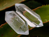Polished Double Terminated Clear Quartz Crystals x 35 From Madagascar