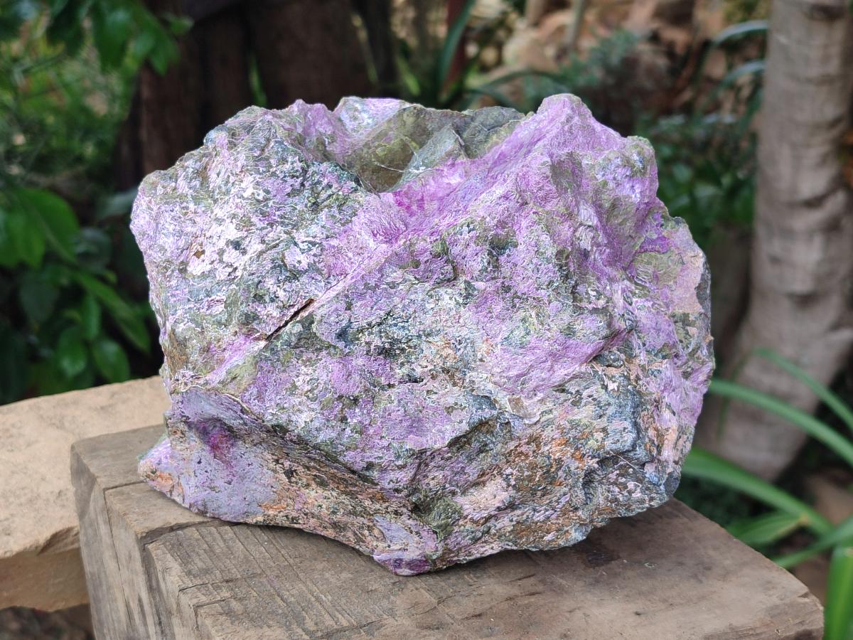 Natural XL Stichtite Cobbed Specimen x 1 From Barberton, South Africa