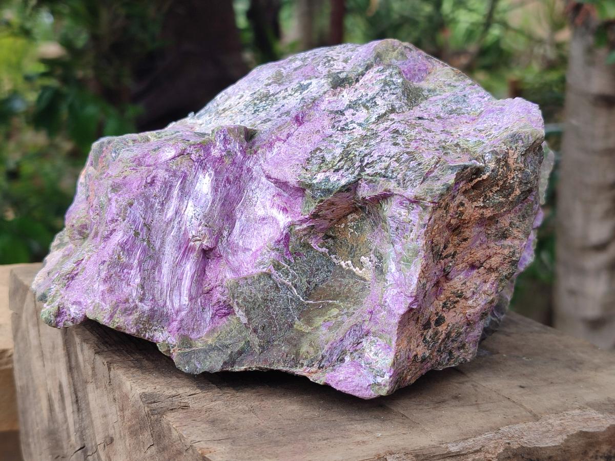 Natural XL Stichtite Cobbed Specimen x 1 From Barberton, South Africa