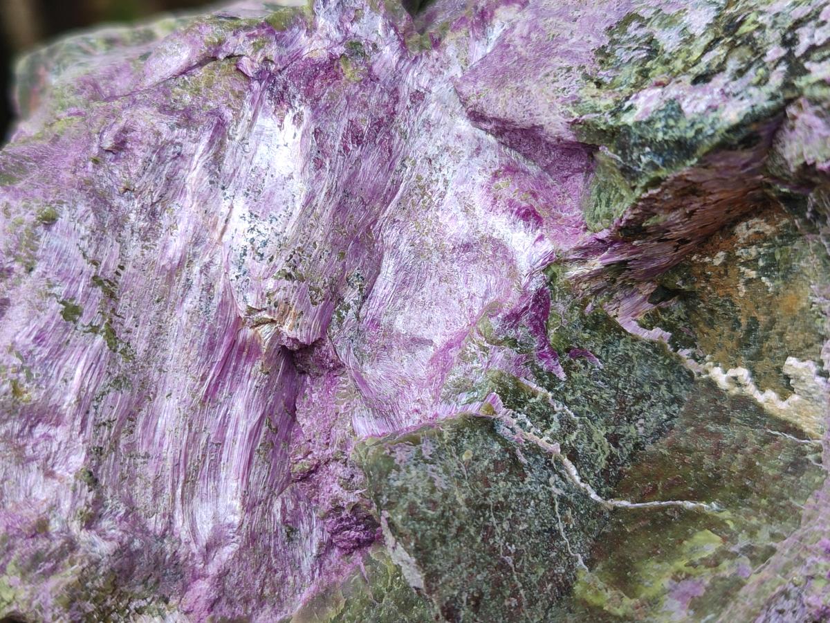 Natural XL Stichtite Cobbed Specimen x 1 From Barberton, South Africa