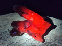Natural Drusy Quartz Coated Spearhead Calcite Specimens x 7 From Albert's Mountain, Lesotho