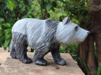 Hand Made Wonderstone Panda Carving x 1 From Zimbabwe