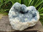 Natural XXL Blue Celestite Geode Specimen x 1 From Sakoany, Madagascar
