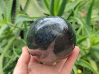 Polished Black Tourmaline Standing Free Form x 1 From Madagascar