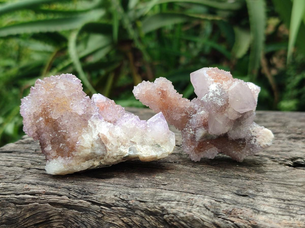 Natural Amethyst and Ametrine Spirit Quartz Clusters x 12 From Boekenhouthoek, South Africa - Toprock Gemstones and Minerals 