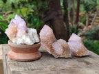 Natural Amethyst and Ametrine Spirit Quartz Clusters x 12 From Boekenhouthoek, South Africa - Toprock Gemstones and Minerals 