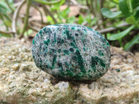 Polished Emerald Mica 'Mutokolite' Standing Free Forms x 6 From Mutoko, Zimbabwe