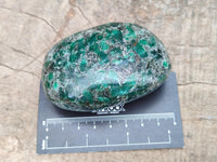 Polished Emerald Mica 'Mutokolite' Standing Free Forms x 6 From Mutoko, Zimbabwe