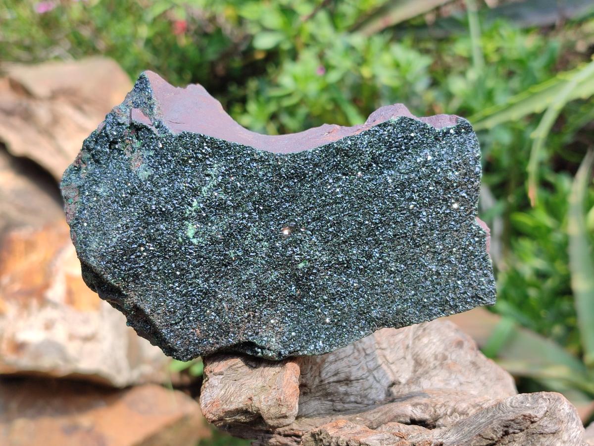 Natural Libethenite Crystals On Dolomite Matrix Specimens x 2 From Shituru, Congo