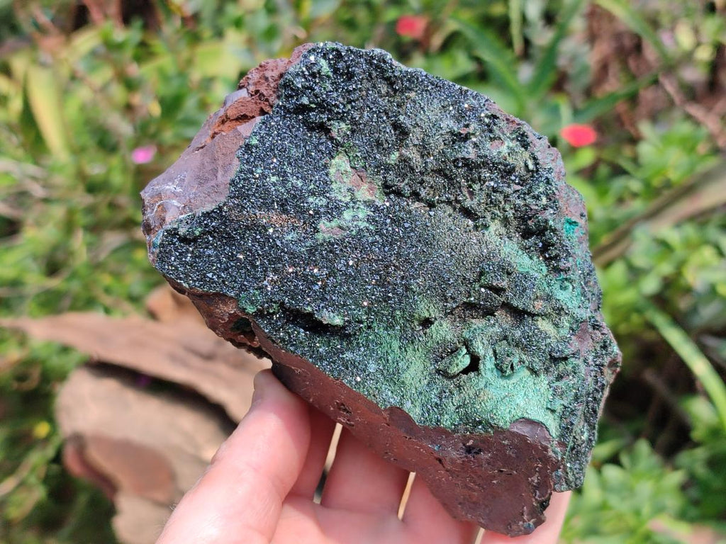 Natural Libethenite Crystals On Dolomite Matrix Specimens x 2 From Shituru, Congo