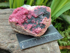Natural Salrose Cobaltion Dolomite with Heterogenite Specimens x 2 From Kakanda, Congo