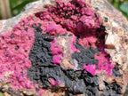 Natural Salrose Cobaltion Dolomite with Heterogenite Specimens x 2 From Kakanda, Congo