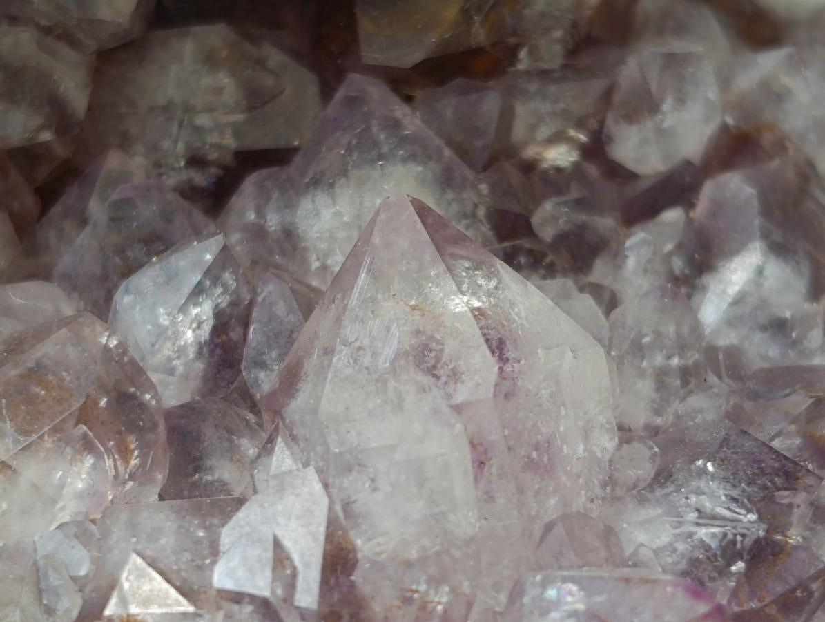Natural Amethyst Agate Geode Plates x 2 From Zululand, South Africa