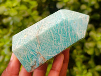 Polished Amazonite Crystals x 3 From Madagascar