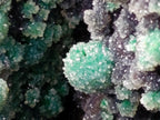 Natural Drusy Quartz Coated Ball Malachite On Dolomite Specimen x 1 From Mindingi Mine, Kambove, Congo