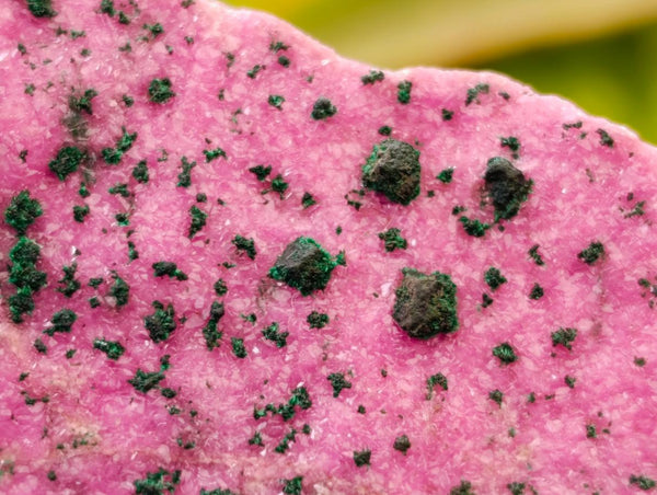 Natural Salrose Cobaltion Dolomite with Malachite and Kaolinite Specimens x 6 From Kakanda, Congo