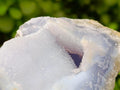 Natural Blue Lace Agate Geode Specimens x 2 From Nsanje, Malawi - Toprock Gemstones and Minerals 