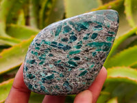 Polished Emerald Mica 'Mutokolite' Free Forms x 12 From Mutoko, Zimbabwe