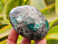 Polished Emerald Mica 'Mutokolite' Free Forms x 12 From Mutoko, Zimbabwe