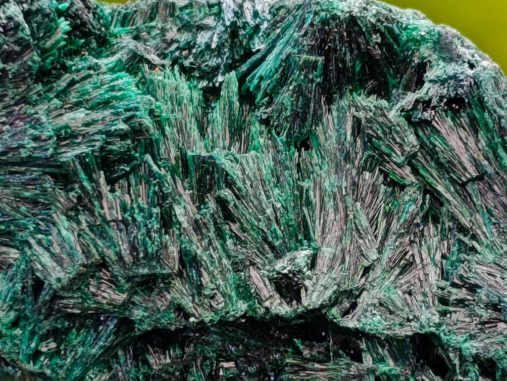 Natural Silky Malachite Specimens x 12 From Kasompe, Congo