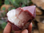 Natural Red Hematoid Quartz Crystals x 12 From Karoi, Zimbabwe