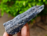 Natural Kyanite Crystals x 12 From Karoi, Zimbabwe
