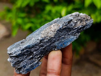 Natural Kyanite Crystals x 12 From Karoi, Zimbabwe