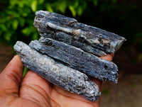 Natural Kyanite Crystals x 12 From Karoi, Zimbabwe