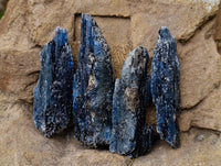 Natural Kyanite Crystals x 12 From Karoi, Zimbabwe
