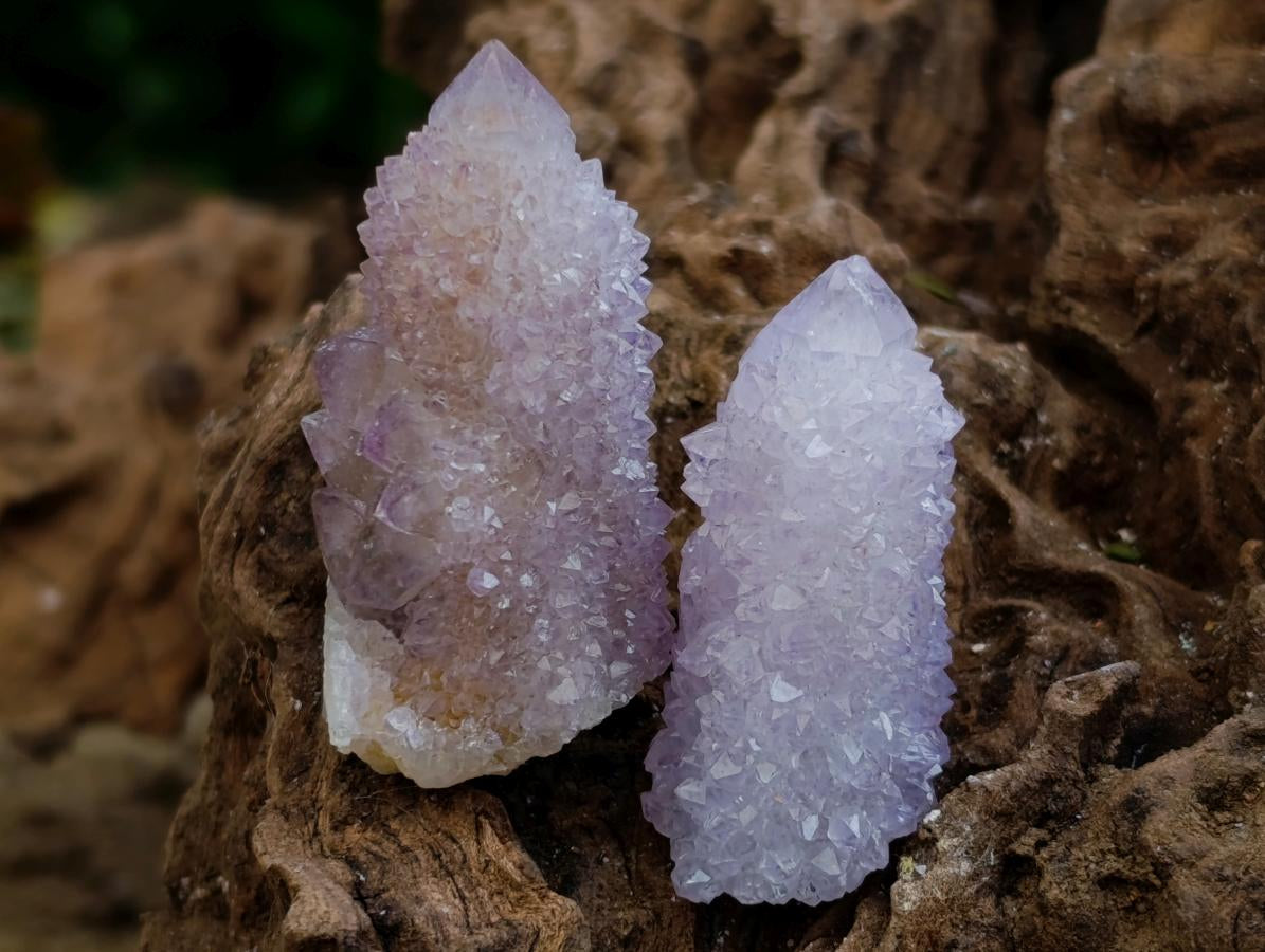 Natural Smokey Ametrine Spirit Crystals and Clusters x 35 From Boekenhouthoek, South Africa