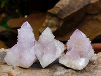Natural Smokey Ametrine Spirit Crystals and Clusters x 35 From Boekenhouthoek, South Africa