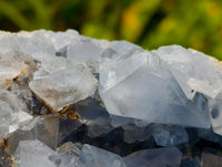 Polished Blue Celestite Egg x 1 From Sakoany, Madagascar