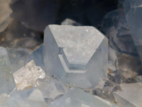 Polished Blue Celestite Egg x 1 From Sakoany, Madagascar