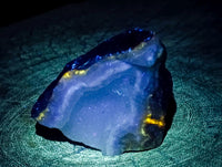 Natural Blue Lace Agate Geode Specimens x 12 From Nsanje, Malawi