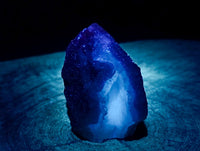 Natural Blue Lace Agate Geode Specimens x 12 From Nsanje, Malawi