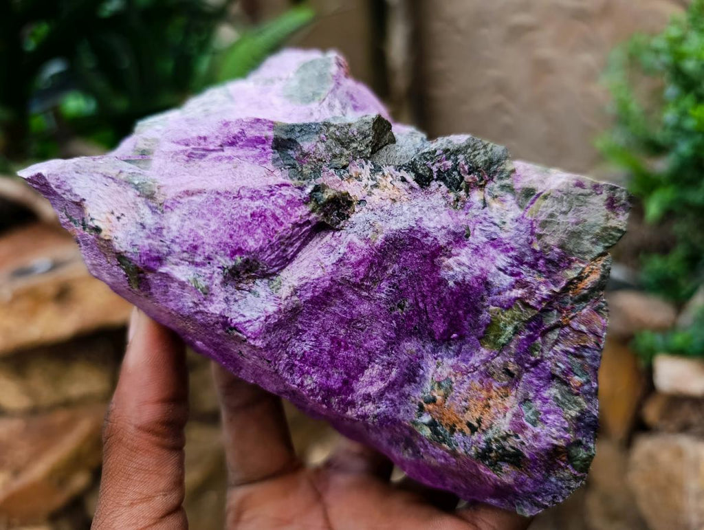 Natural Stichtite Cobbed Specimens x 4 From Barberton, South Africa