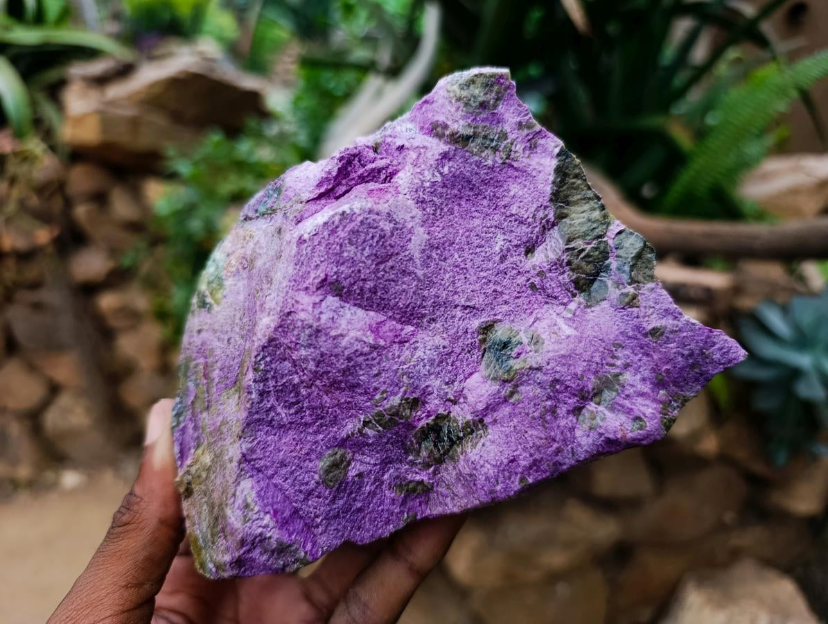 Natural Stichtite Cobbed Specimens x 4 From Barberton, South Africa
