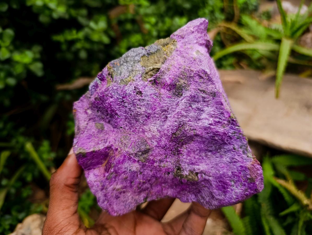 Natural Stichtite Cobbed Specimens x 4 From Barberton, South Africa