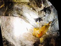 Polished Smokey Window Quartz Crystal x 1 From Madagascar