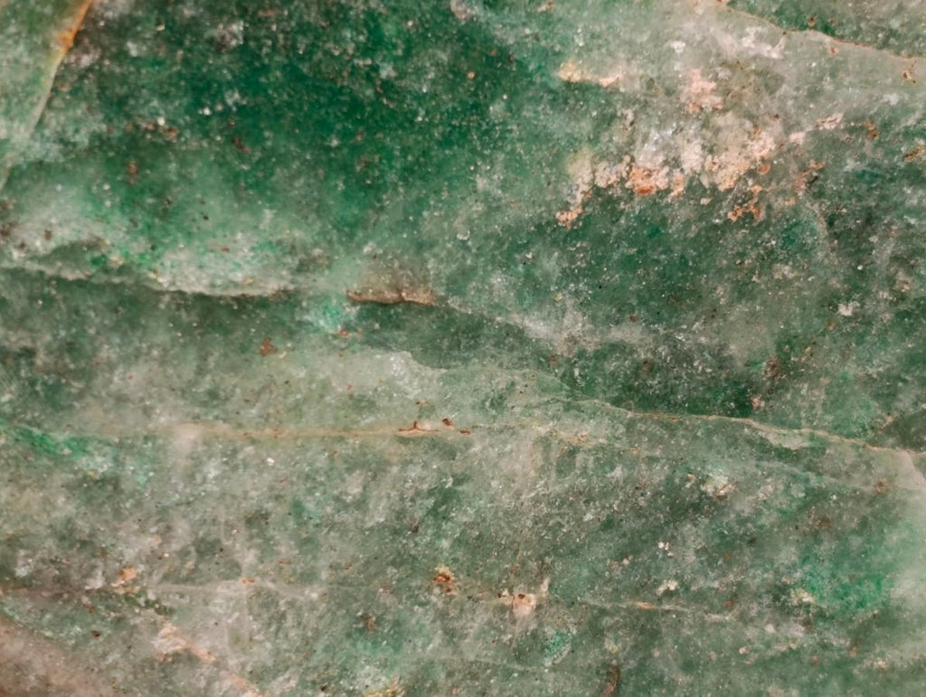 Polished Fuchsite Quartz Standing Free Forms x 2 From Andakatany, Madagascar