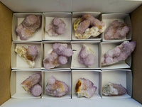 Natural Sunburst Amethyst Spirit Clusters x 12 From Boekenhouthoek, South Africa