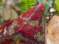Polished Bastite Dragonsblood Stone Crystals x 2 From Tshipise, South Africa
