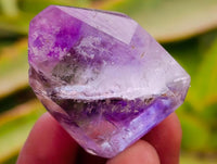 Polished Window Amethyst Crystals x 20 From Akansobe, Madagascar
