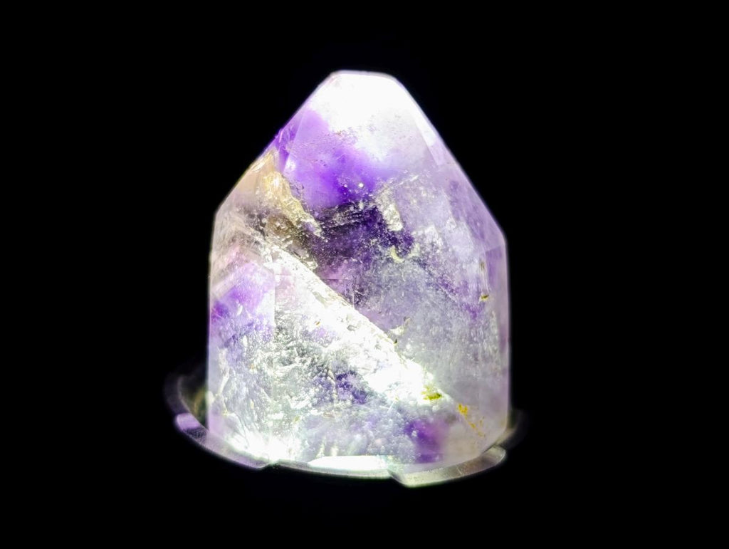 Polished Window Amethyst Crystals x 20 From Akansobe, Madagascar