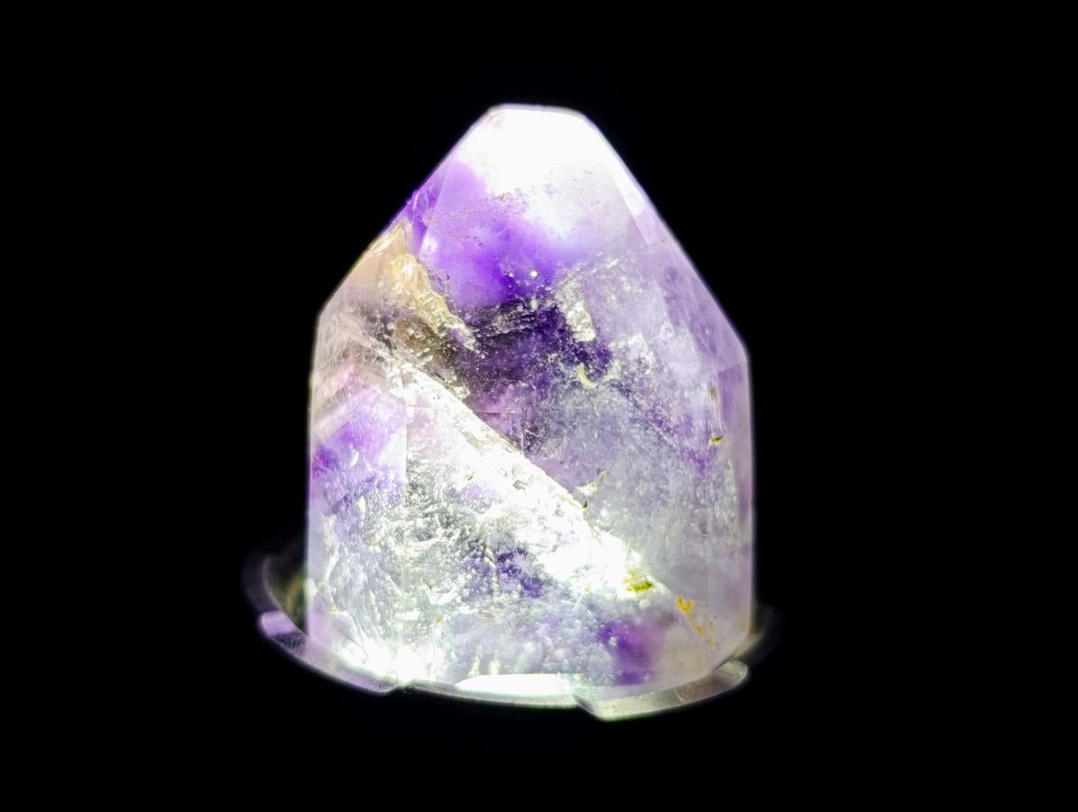 Polished Window Amethyst Crystals x 20 From Akansobe, Madagascar