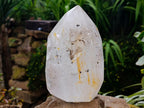 Polished Clear Pentium Quartz Crystal With Inclusions x 1 From Madagascar