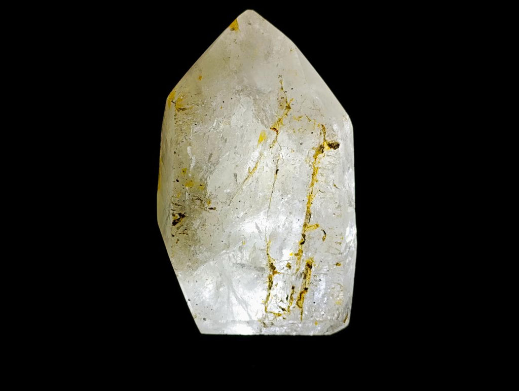 Polished Clear Pentium Quartz Crystal With Inclusions x 1 From Madagascar