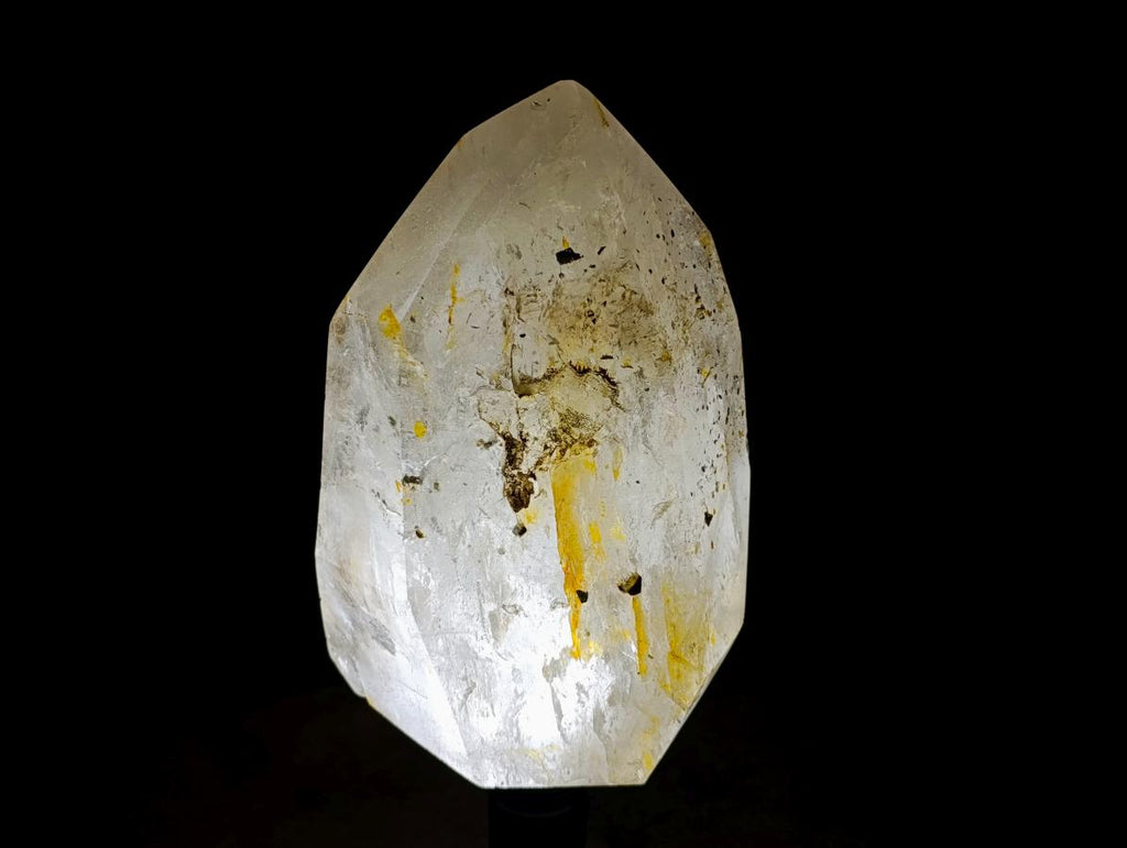 Polished Clear Pentium Quartz Crystal With Inclusions x 1 From Madagascar