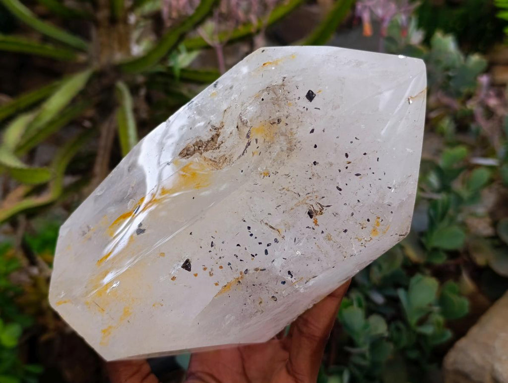 Polished Clear Pentium Quartz Crystal With Inclusions x 1 From Madagascar